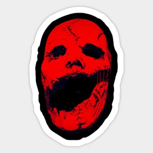 Red Corey Red Angel Sticker